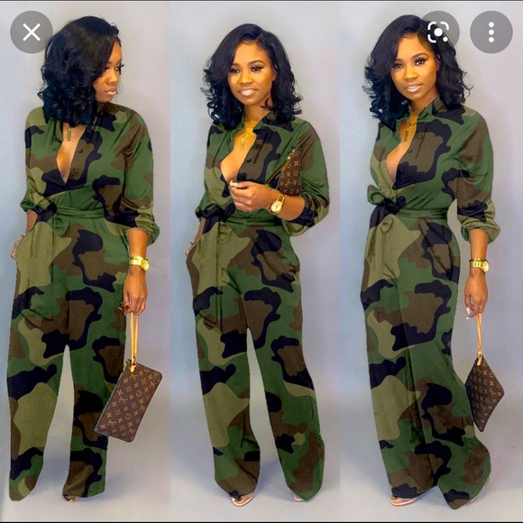 Pants - Army Fatigue Jumper